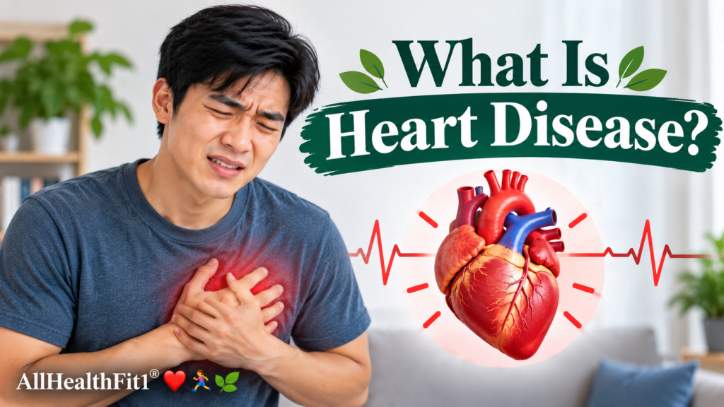 🌿 What Is Heart Disease? Causes, Risk Factors, and Why Early Detection Matters🌿