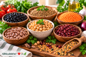 Beans and lentils